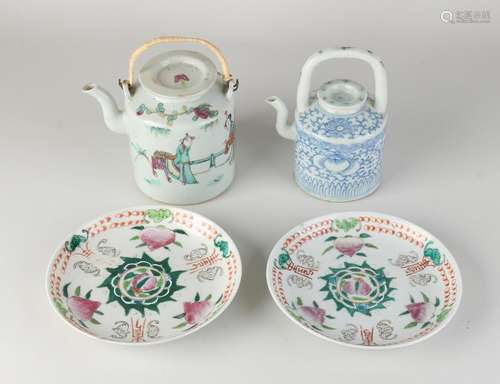 Lot Chinese porcelain (4x)