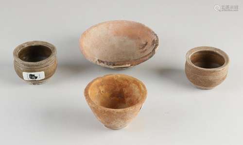 Four parts Chinese cargo pottery