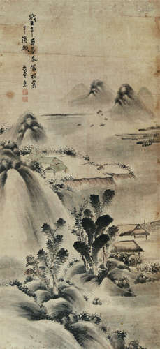 茂堂 山水 设纸芯