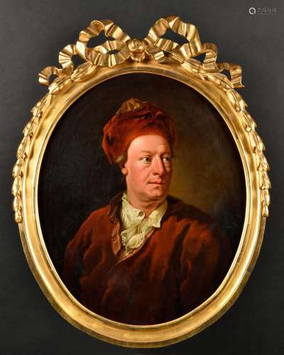ATTRIBUE A ANDREA SOLDI (1703-1771) Portrait de Charles LEVE...
