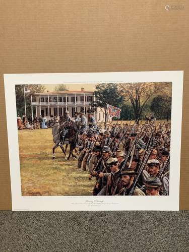 Don Stivers signed limited edition print, "Passing Thro...