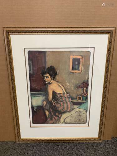 Malcolm Liepke signed limited edition lithograph print, &quo...