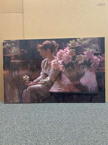 Unframed Daniel Gerhartz signed limited edition giclee on ca...