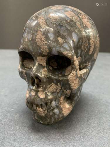 Skull made out of stone - AS IS
