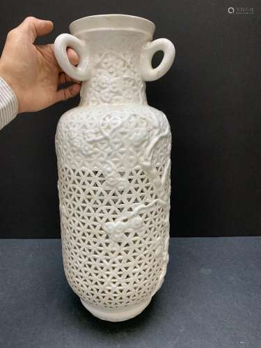 Porcelain Lamp Cover - AS IS