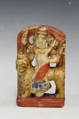 Indian Carved Marble Statue