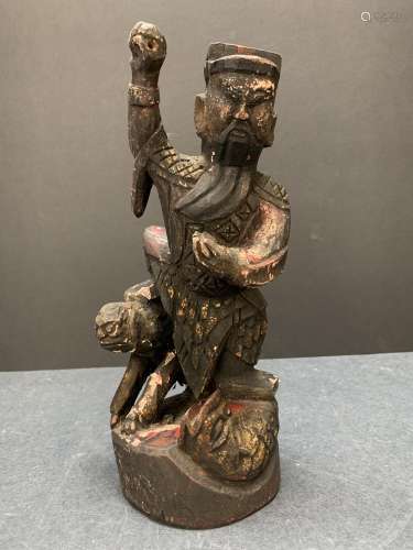 Wood Carving of a figurine - AS IS