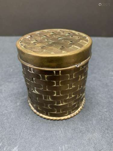 Chinese bronze box - AS IS