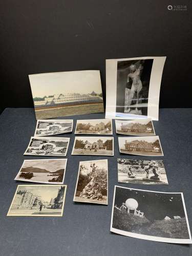Lot of 13 postcards and photos - AS IS