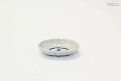 Antique Chinese Celadon Porcelain Nut Dish