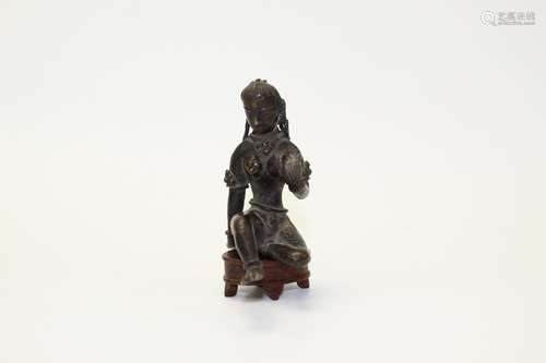 Antique Indian Bronze Buddha.