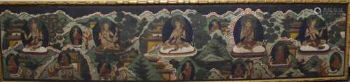 Large Tibetan Thangka. Provenance: Maryland estate.