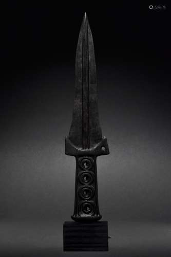 CIMMERIAN BRONZE DECORATED DAGGER