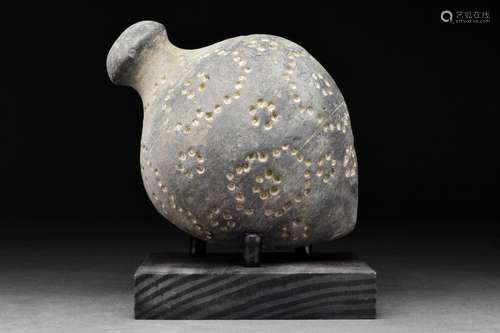 ANCIENT BYZANTINE CLAY "GREEK FIRE" GRENADE