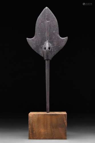 MEDIEVAL IRON WHISTLING ARROW HEAD