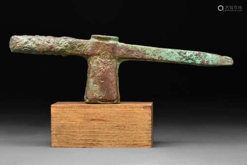 KOBAN CULTURE DOUBLE HEADED AXE HEAD