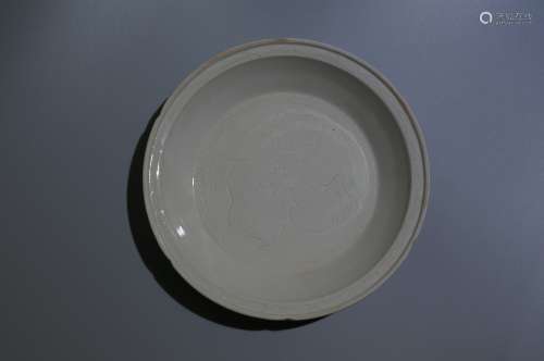 A ru-ware plate