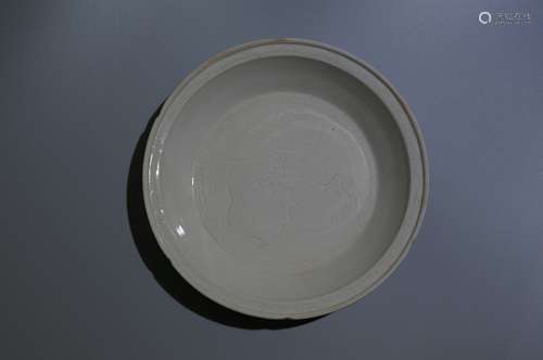 A ru-ware plate