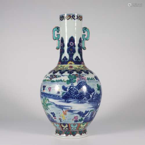 A doucai glaze vase