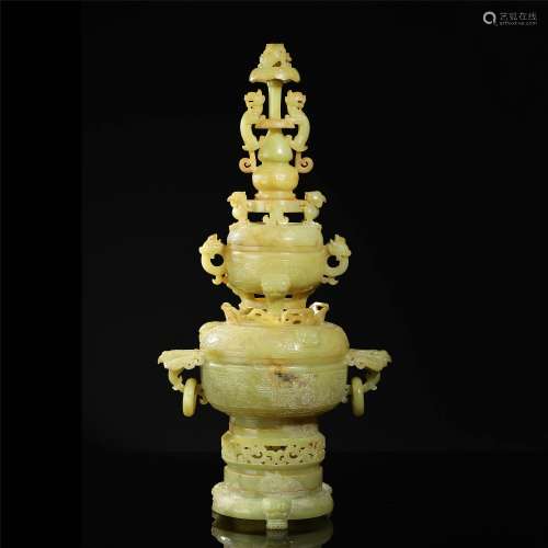 A jade carving
