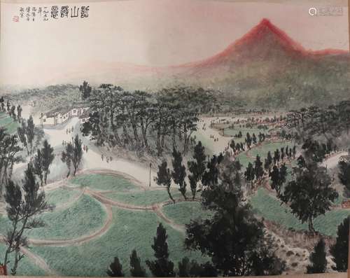 Chinese painting landscape