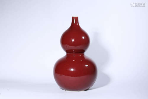 Langyao Gourd Vase, Yongzheng Mark