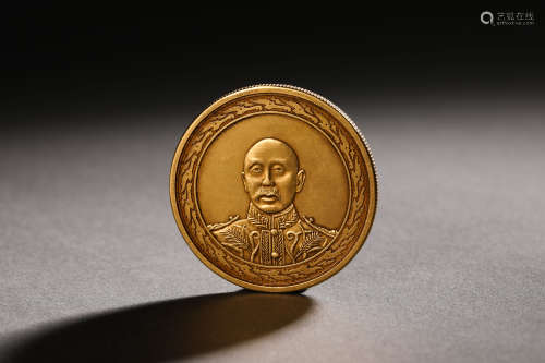 Gold Yuan Head Coins