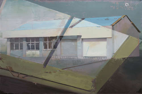 崔洁（b.1983） 2010年作 工作室 布面油画