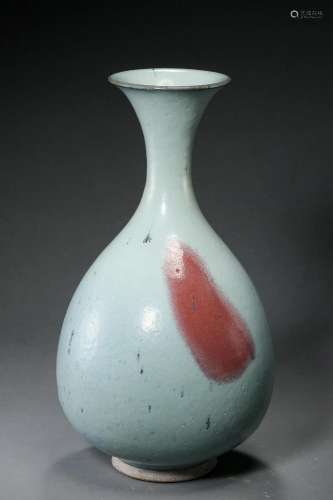 A Chinese Purple Splashed Jun-ware Vase Song Dyn.