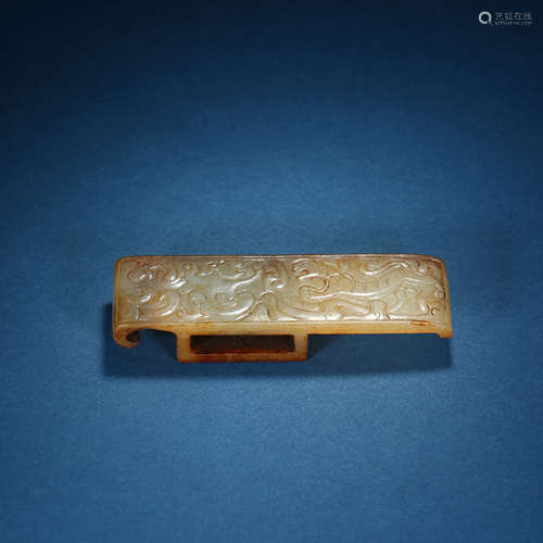 Han Dynasty,Hetian Jade Sword Accessory