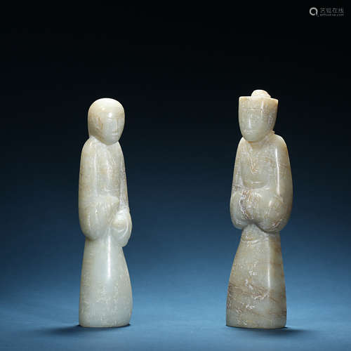 Han Dynasty,Hetian Jade Man