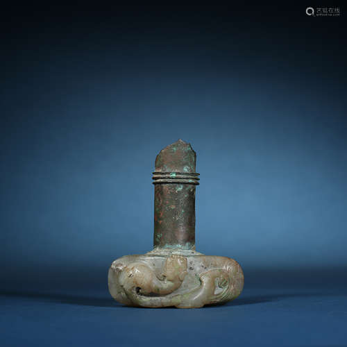 Han Dynasty,Hetian Jade Sword Accessory