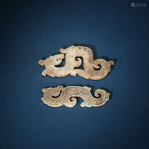 Han Dynasty,Hetian Jade Dragon