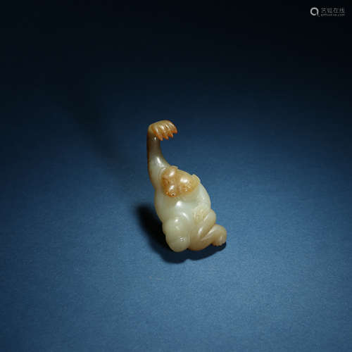 Han Dynasty,Hetian Jade  Belt Hook