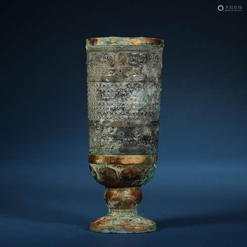 Han Dynasty,Hetian Jade Cup