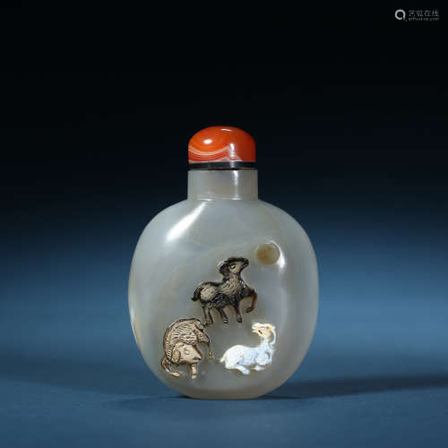Qing Dynasty,Snuff Bottle