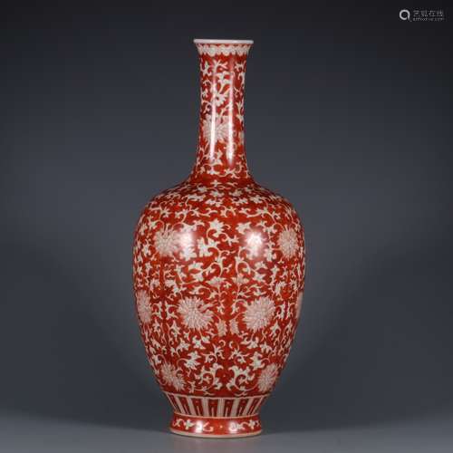 Red color Guanyin bottle