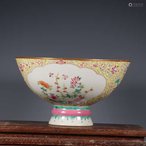 Pastel high foot bowl