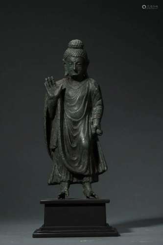 8th Century: A Bronze Gandhara Statue