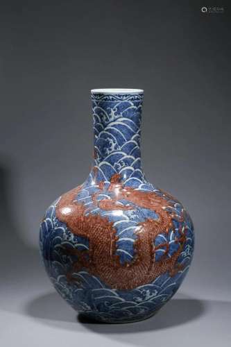 Yongzheng Period, Qing Dynasty: An Iron Red Blue and