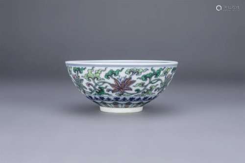 Qing: A Doucai Bowl