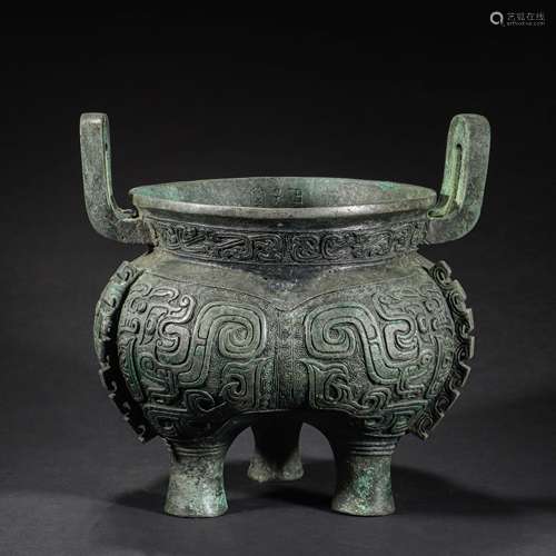 CHINESE BRONZE WARE, WESTERN ZHOU DYNASTY