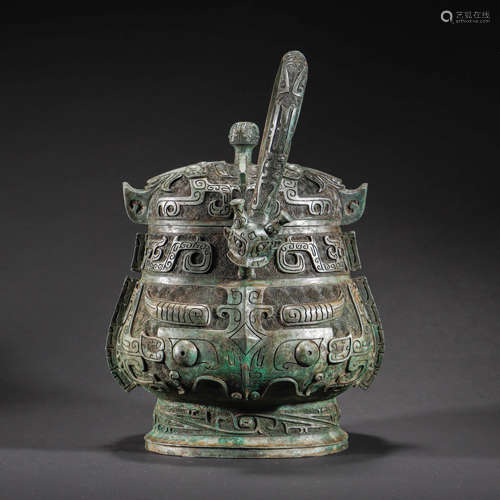 CHINESE BRONZE WARE, WESTERN ZHOU DYNASTY