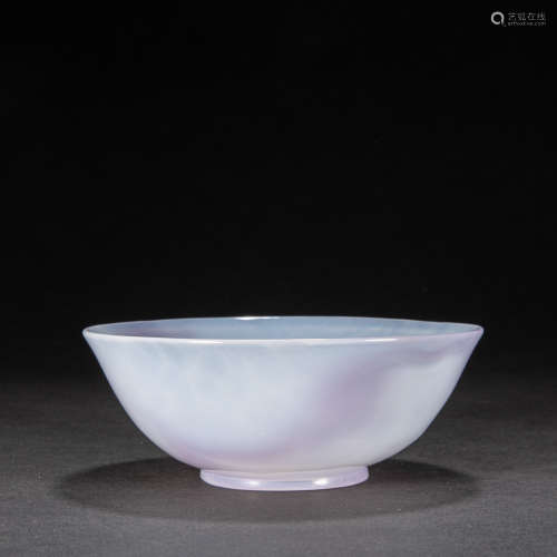 CHINESE AGATE BOWL, LIAO AND JIN PERIOD