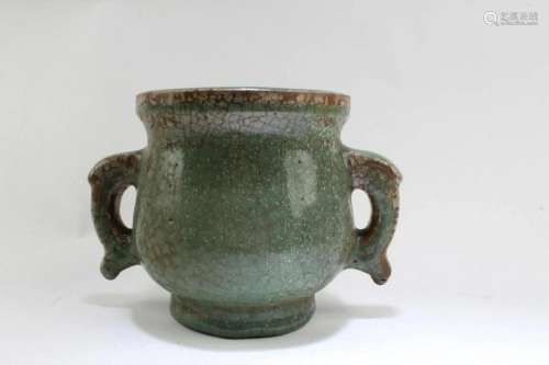 Chinese 'MiShe' Ware Vase