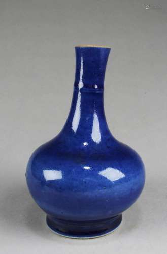 Antique Blue Color Porcelain Vase