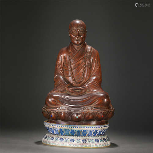 A CHIENSE CHENXIANG FIGURE OF BUDDHA