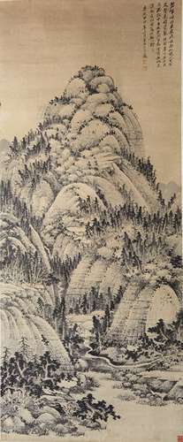 吴历 山水