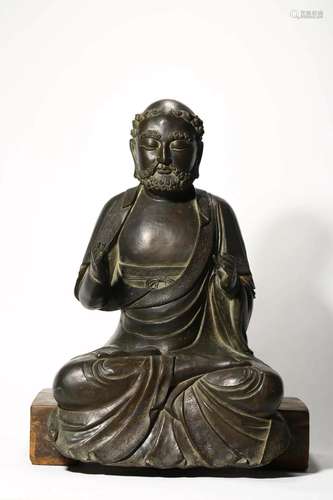 Bronze Figure of Arhat