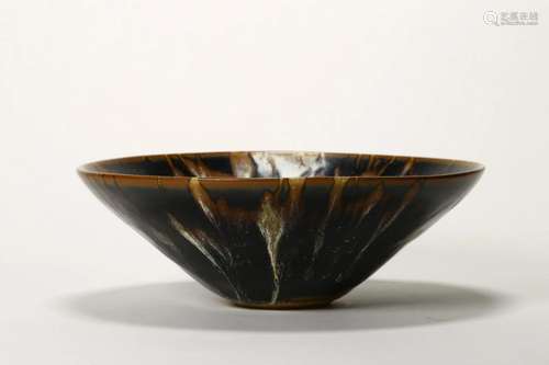 Jian Ware Splashed Tea Bowl